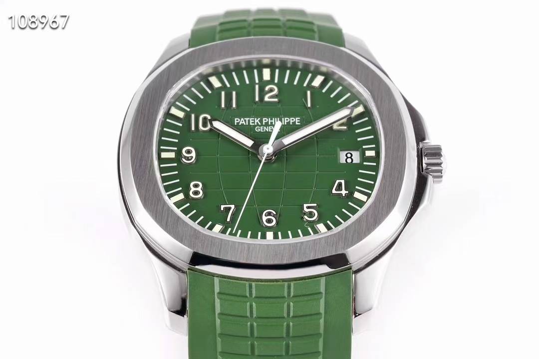 파텍필립 아쿠아넛 5167 그린 러버스트랩 워치 시계